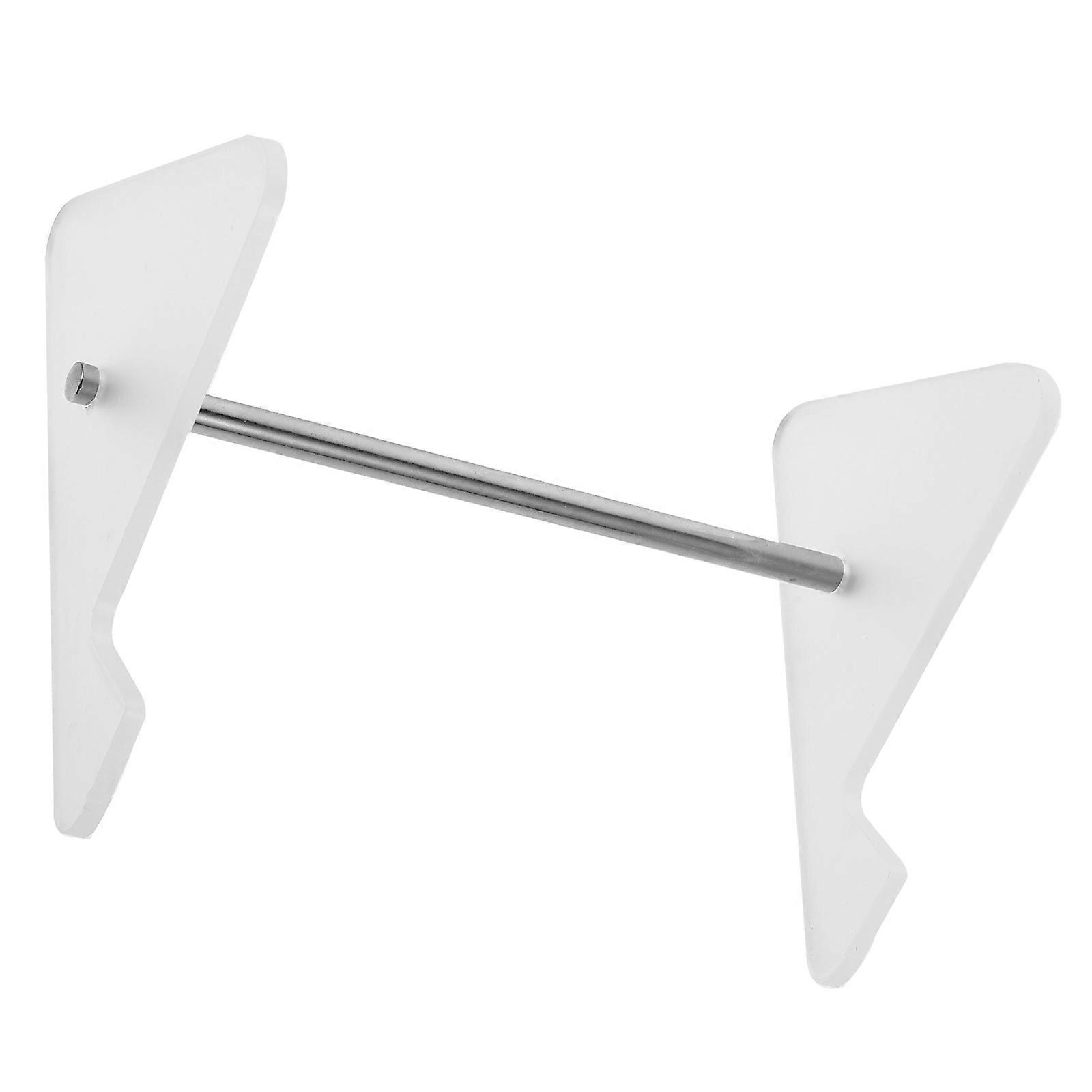 Keyboard Riser Desktop Clear Acrylics Keyboard Holder Home Use 1Set