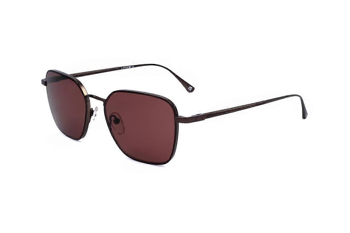 Sunglasses Web WE0355 49S MATTE DARK BROWN 53/17/145 MAN