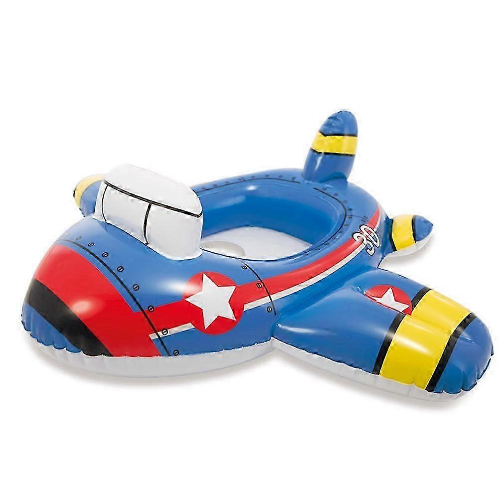 Airplane Pool Float Inflatable Swimming Ring With Seat For Kids