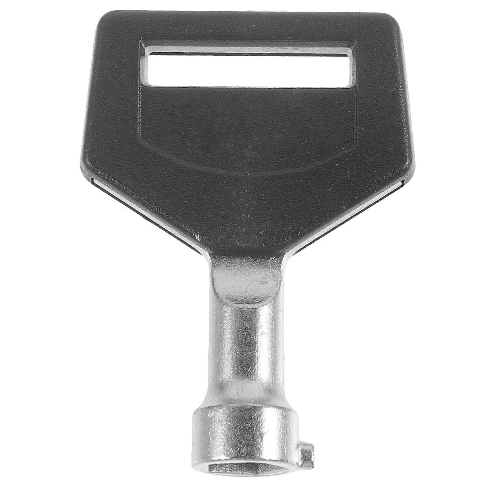 Electricity Box Lock Key 5 Way Utility Key Ideal For Security Use Black Multi-Functional Tool For Electric Facilities 1Pack