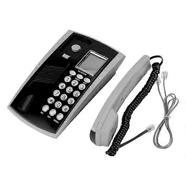 KX T071CID Wired English Telephone Extension with Speaker Voice Recorder RJ45 (6P2C) Black