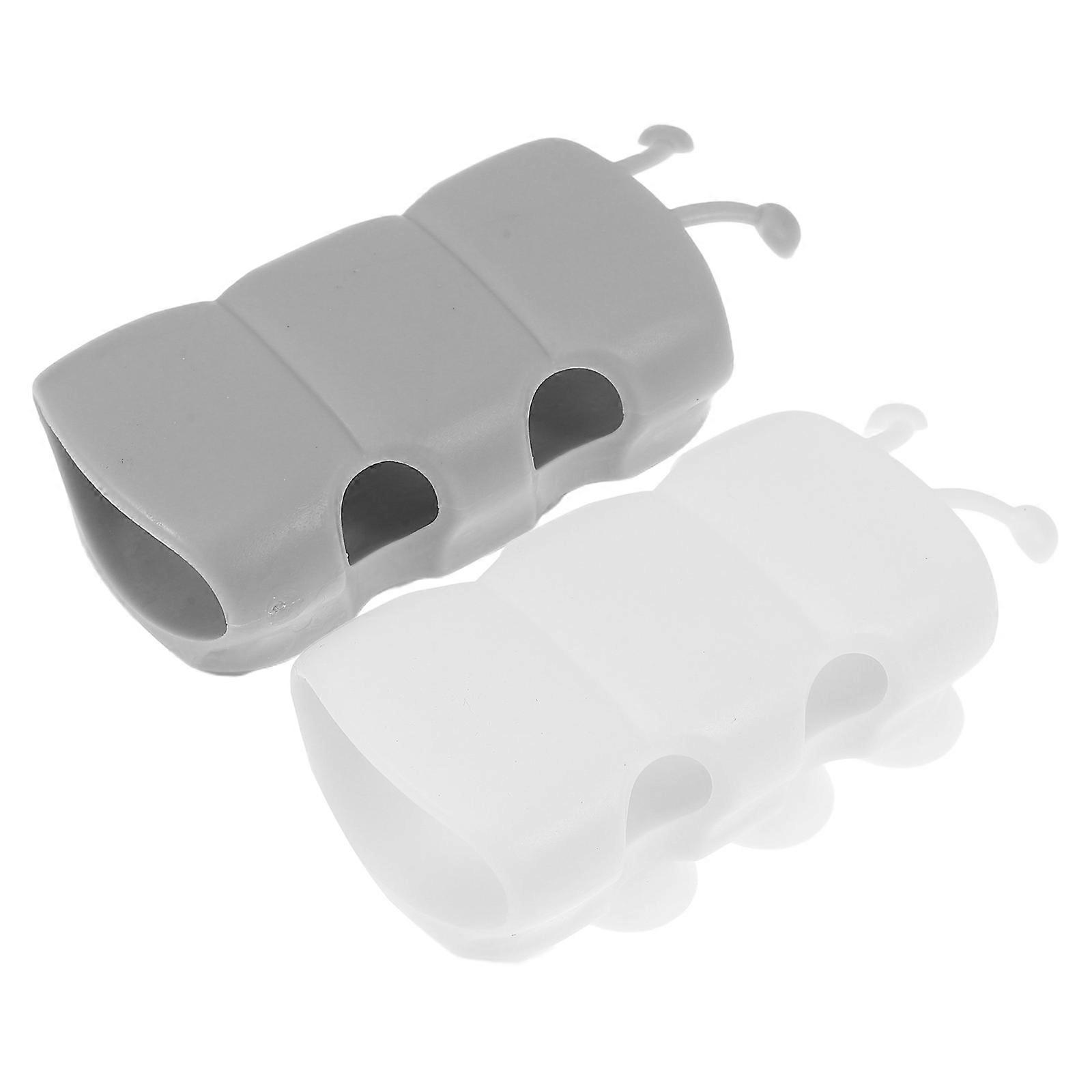 2pcs Soft Plastic Shower Head Holder for Bathroom Wall Mounted Bracket Suction Cup Support Accessories