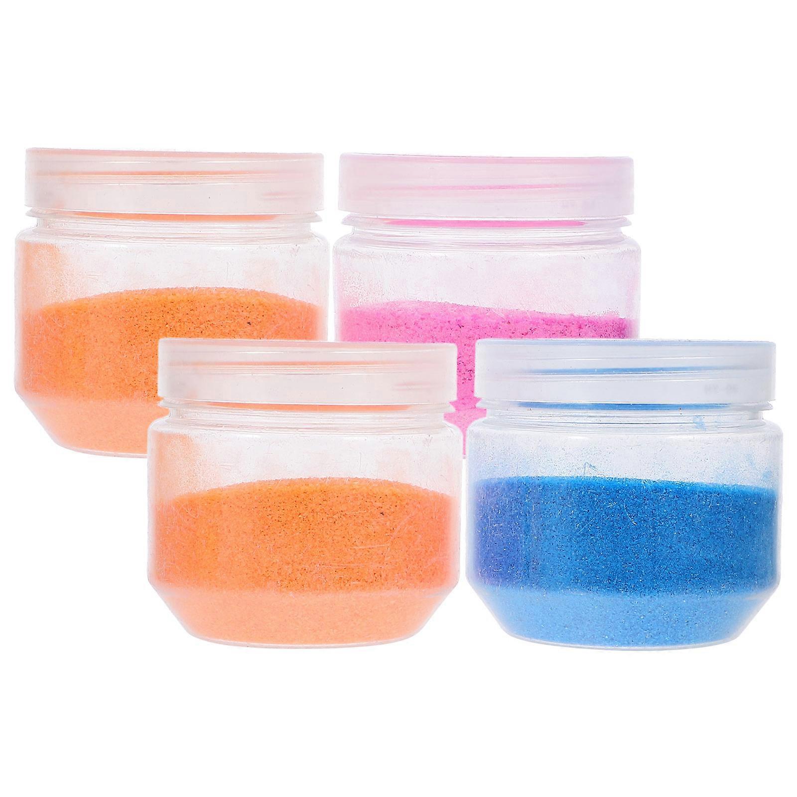 4 Pcs Playful Design Colorful Sand Toys For Children Creative Indoor Play Educational Fun