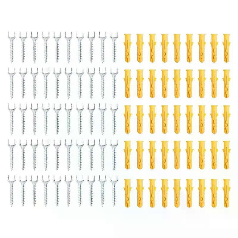 Double Head Self Tapping Screws Foot Line Nails Invisible Security Screws M89B