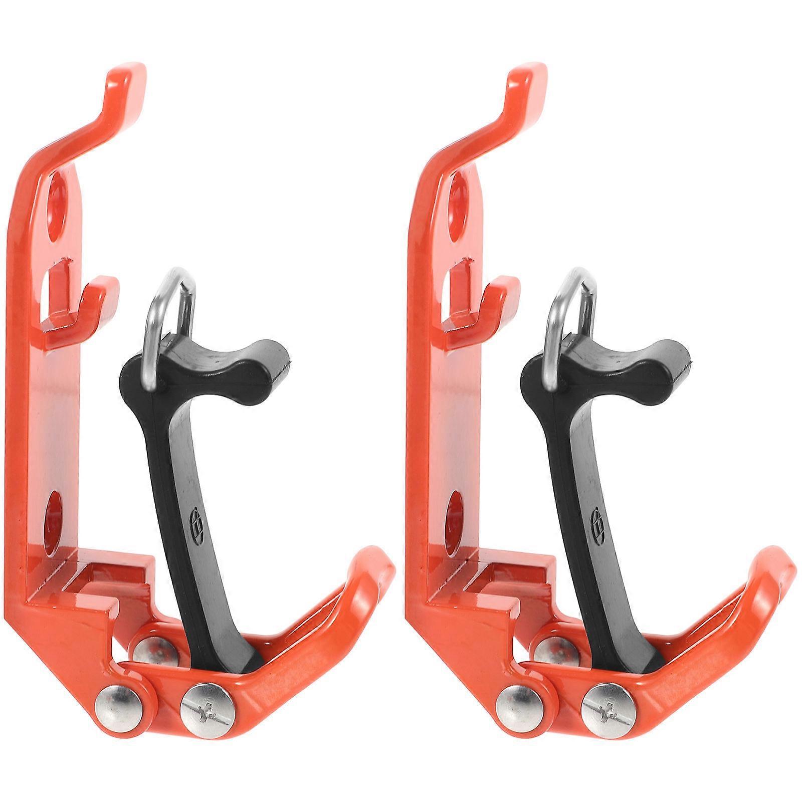 2pcs Zinc Alloy Clamp Mount Holders for Roof Rack Truck Bed – Durable, Lightweight, Easy Installation, Secure Equipment Storage