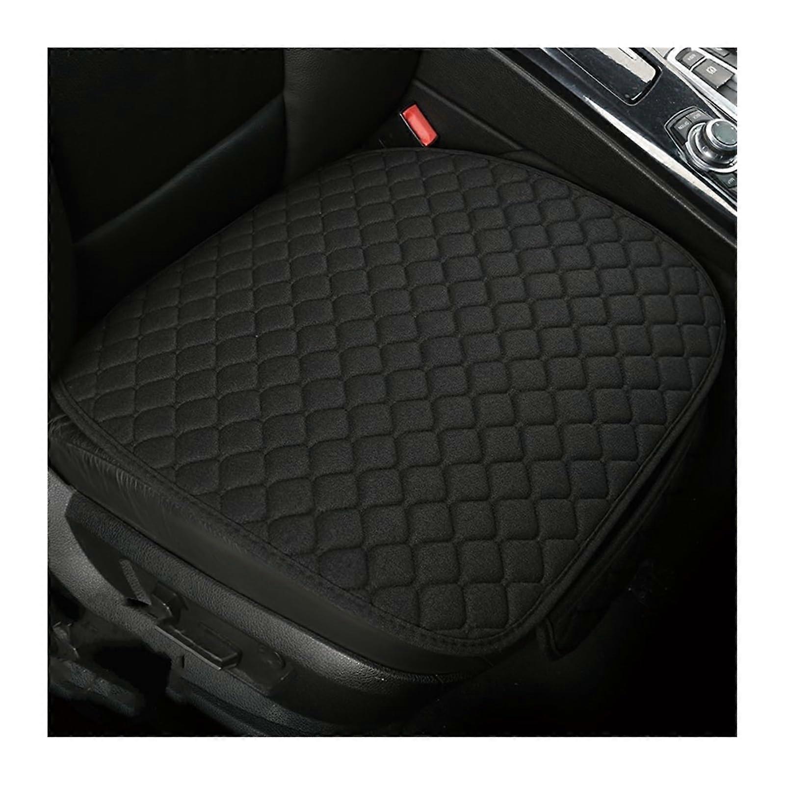Universal Car Seat Covers Cotton Linen Cushion for Citroen C4 Picasso C3 C5 C6 DS4 DS5 DS6 DS7 Black 1 Seat