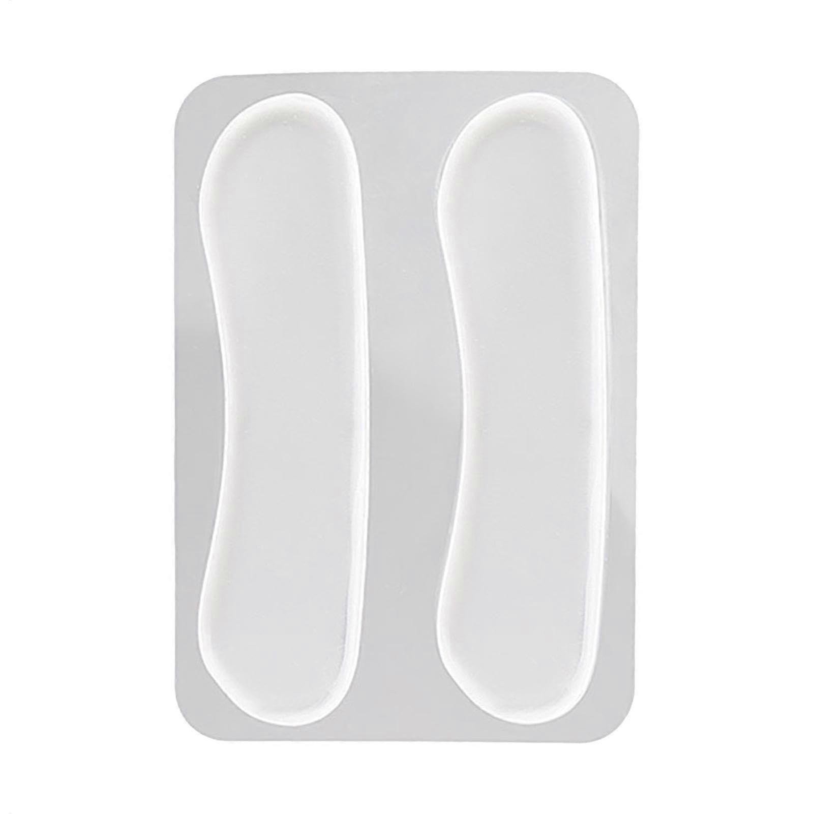 Gel Heel Grips Liner Size 4.06 X 1.02 Inch Invisible Heel Liners Reusable Cushion Pads For Comfort And Support In Heels