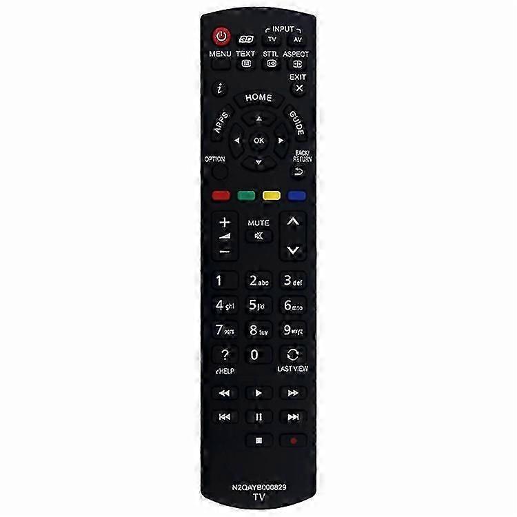 N2QAYB000829 Compatible For Panasonic TV Remote Control Replacement Ergonomic Controller