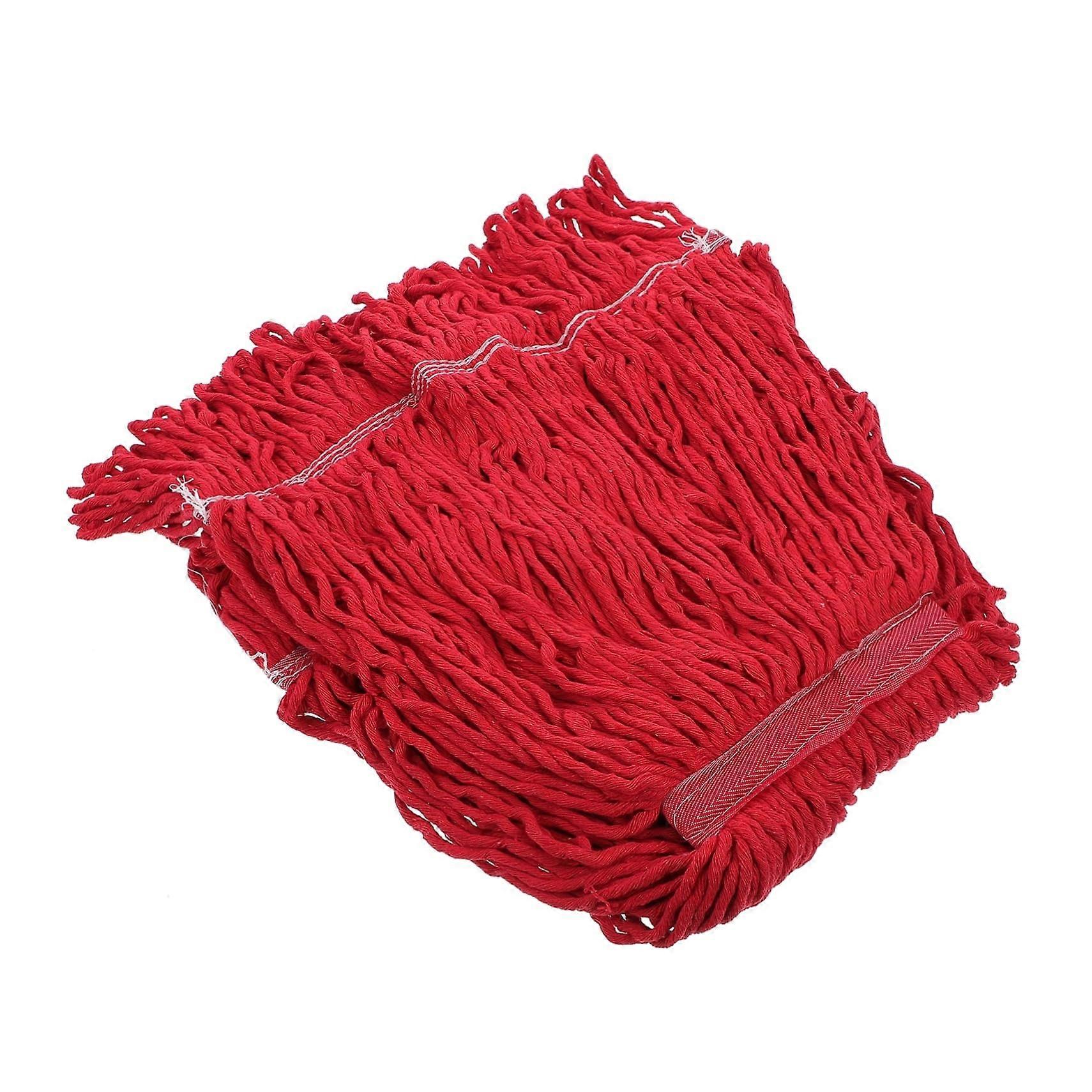 Reusable Cotton Mop Head Colorful Replacement Parts for Efficient Floor Cleaning on Wood, Tile, and Laminate Surfaces