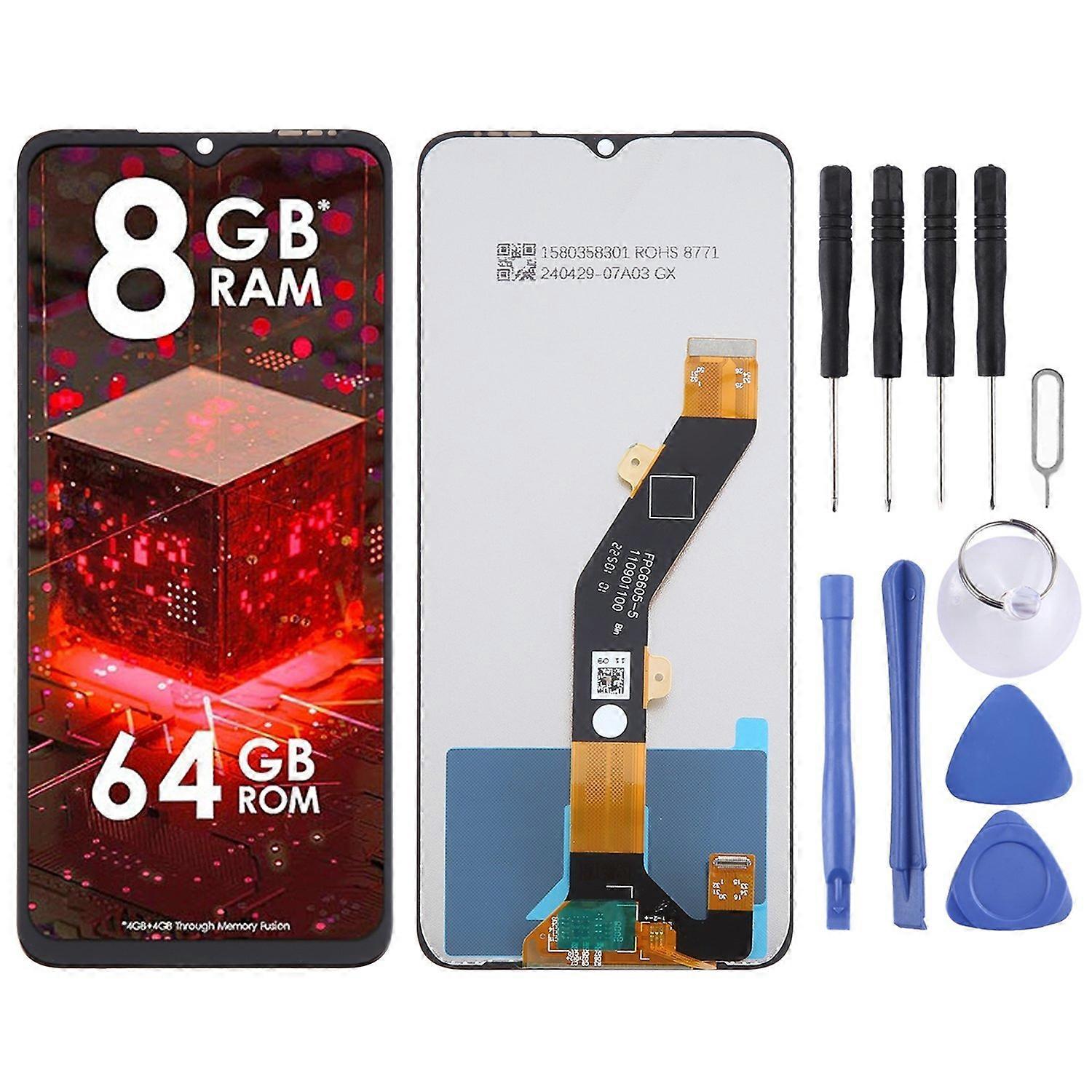 LCD Screen + Touch Screen For itel A60s