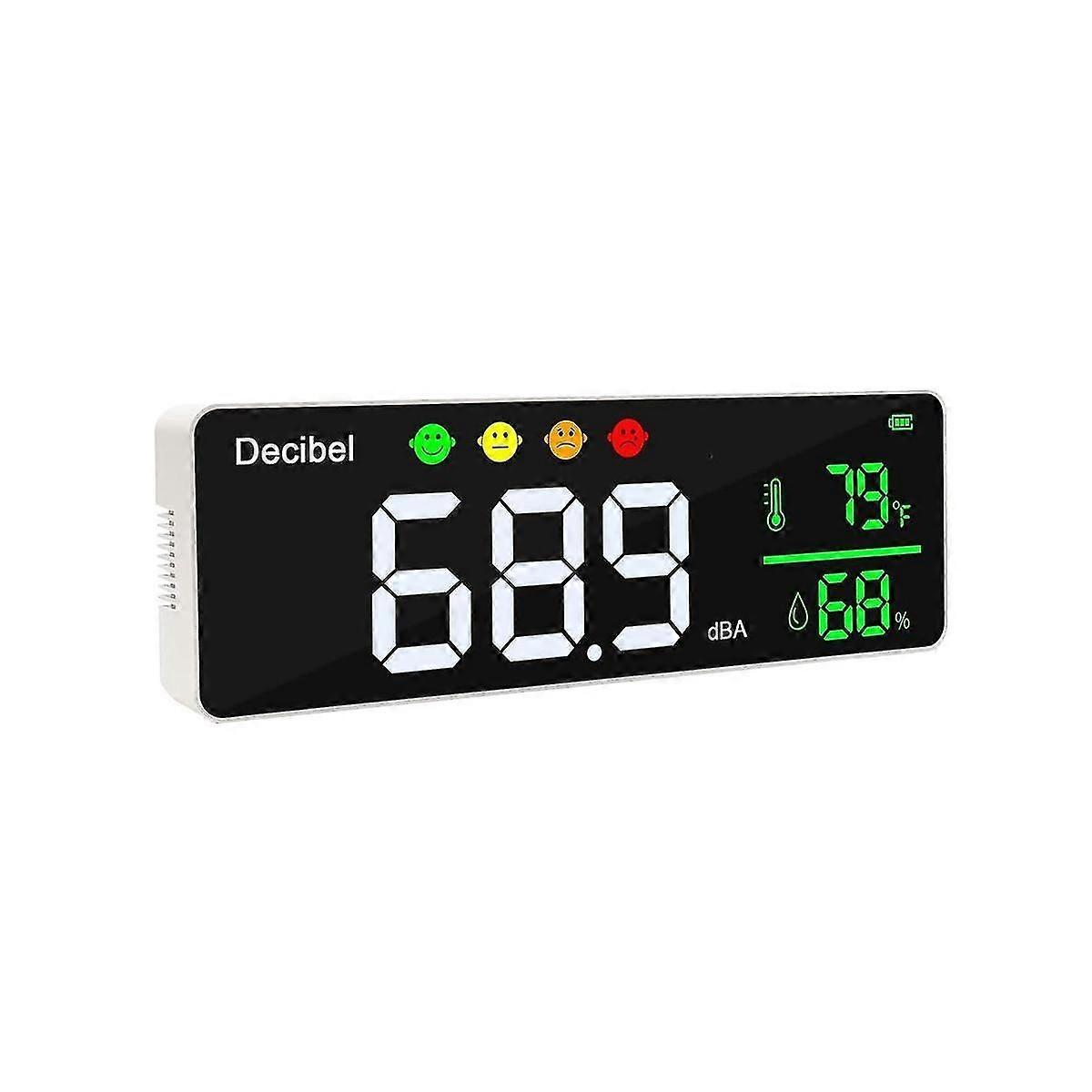 3-in-1 Decibel Meter Sound Level Reader + Humidity & Temperature HG
