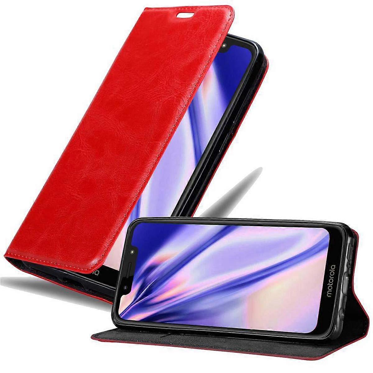 Motorola MOTO G7 PLAYケース - スタンド機能とカードスロット付き保護ケース