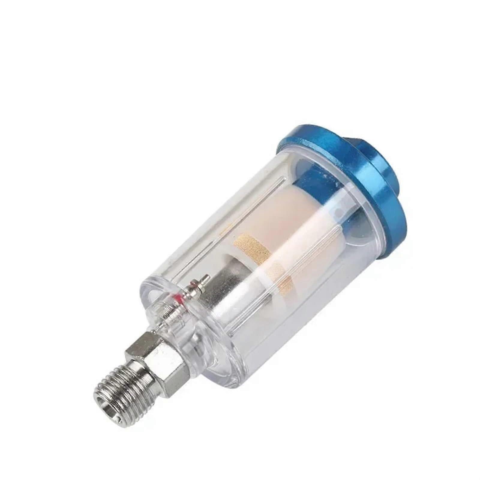 Oil Water Separation Filter Pneumatic Tool 1/4" Thread Air Compressor Moisture Trap AF-02 Transparent Design
