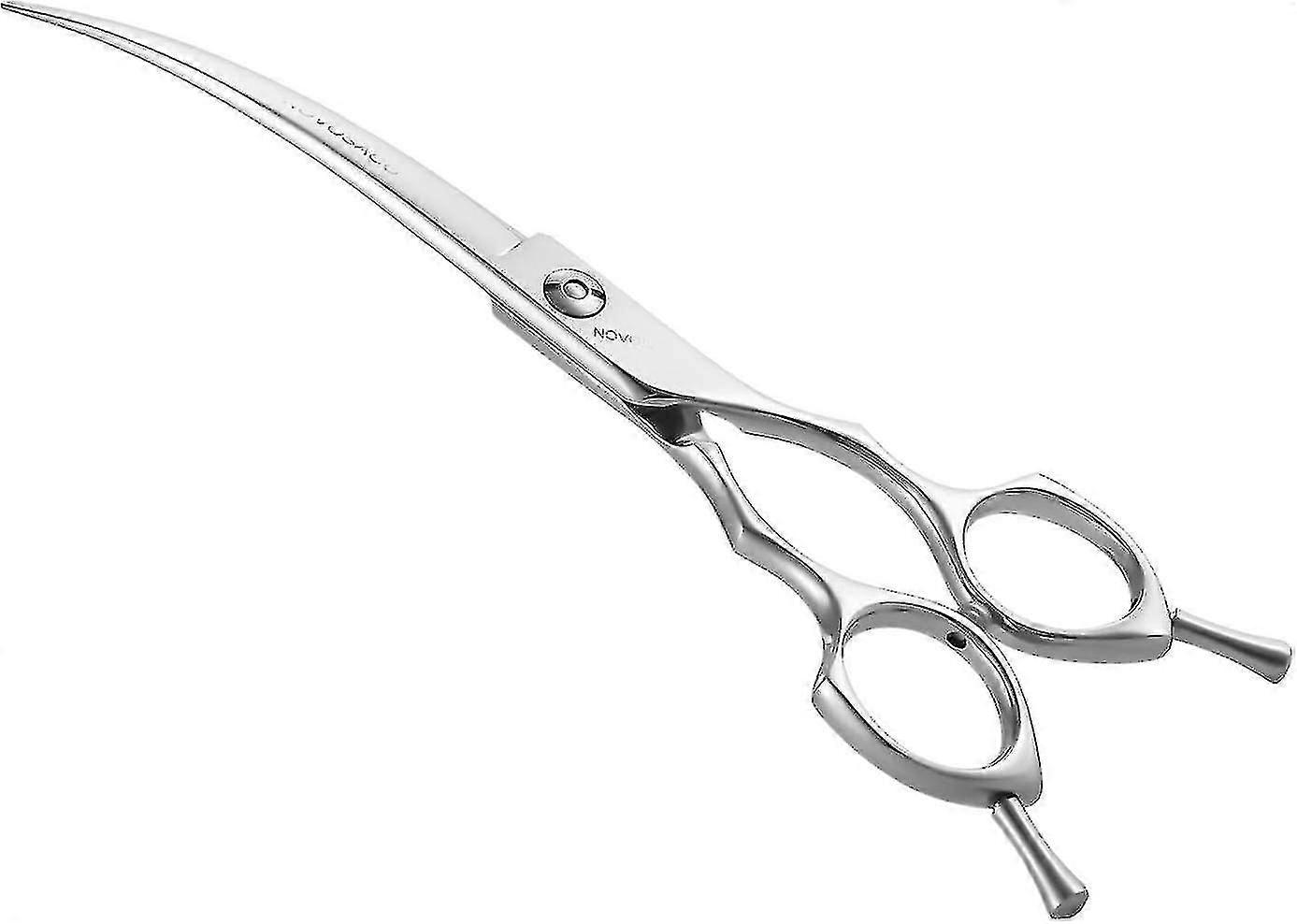 7-Inch Curved Dog Grooming Scissors Professional