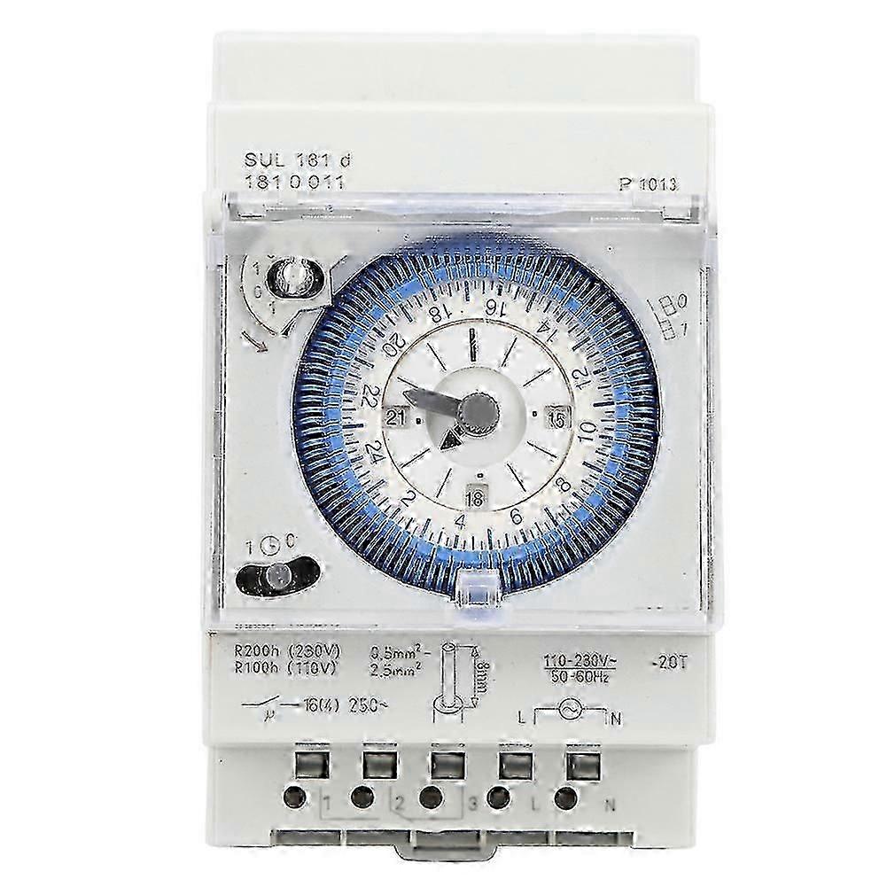 SUL181D Mechanical Timer 15 Minutes 24 Hours Timer Time Switch Relay 250VAC 16A