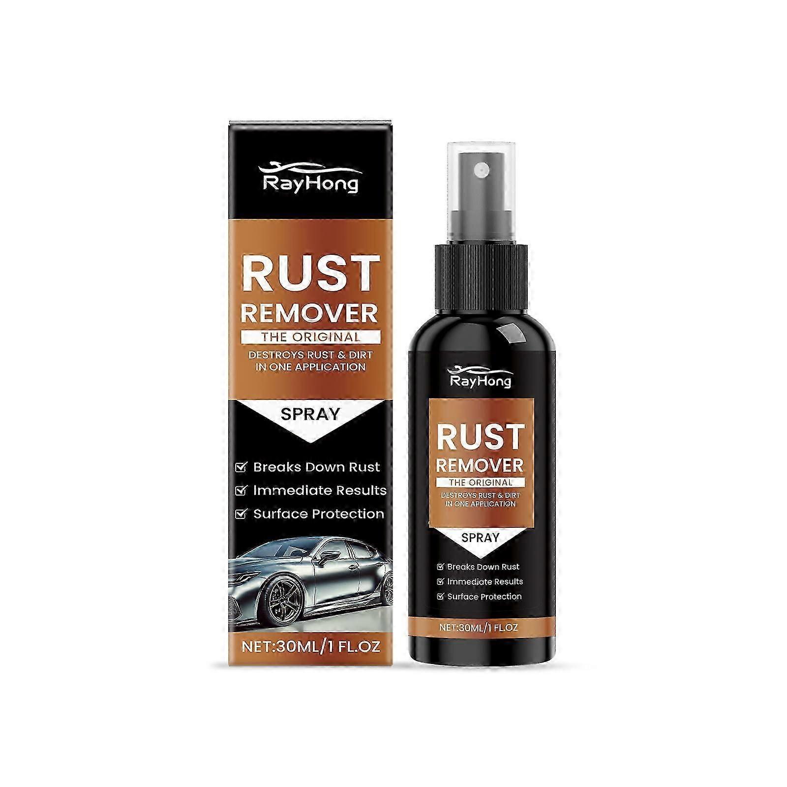 Rayhong automobile rust remover, rust removal, gloss, mild cleansing, decontamination, automobile rust remover