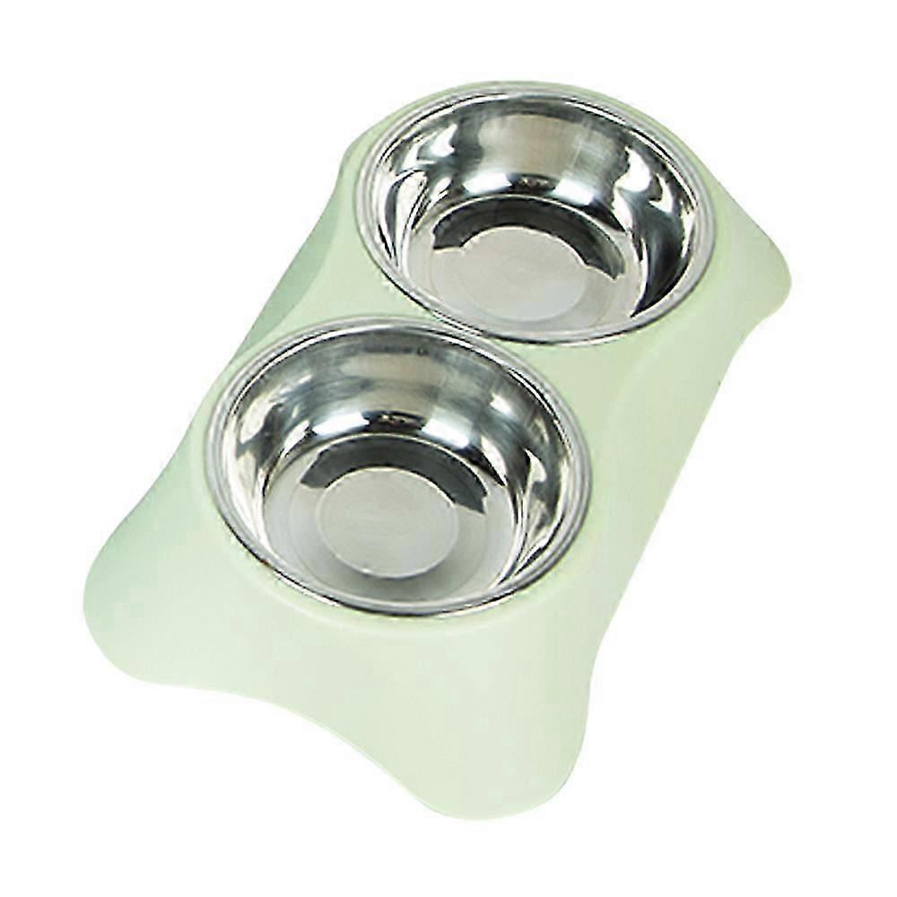 Hundenapf Katzennapf integrierter Trinknapf Katzenfutternapf Hundenapf Katzennapf Edelstahl Haustierfütterung