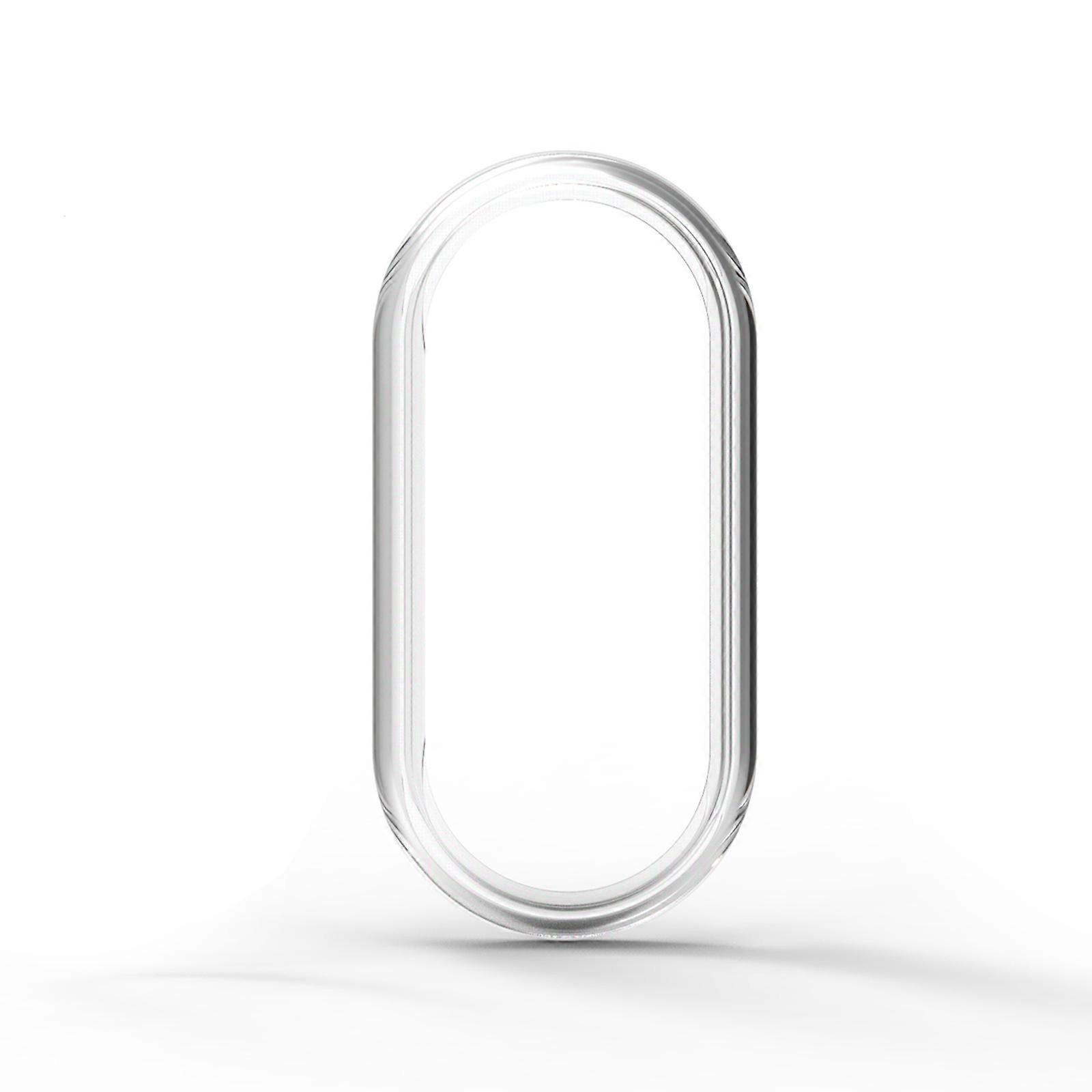 Half Wrap Enclosed Case Housing Sleeve Comfort Wear for Band 10 Smartwatch Easy to Install and Remove Shockproof Design  Clear