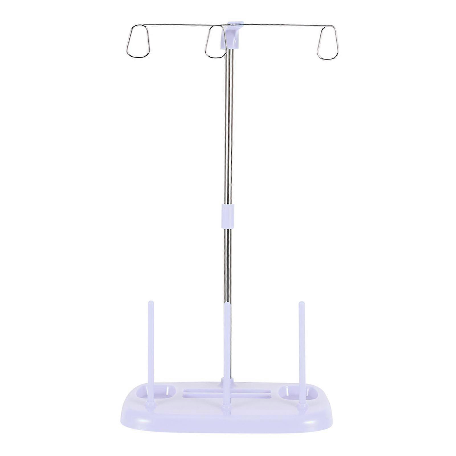 3 Cones Embroidery Thread Holder Spool Stand for Household Sewing MachinePurple