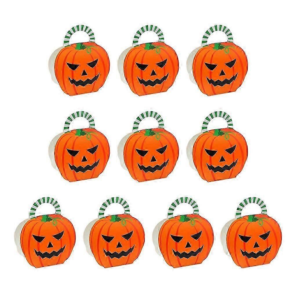 Halloween Candy Boxes 10pcs Party Packaging Container Décoration Fournitures