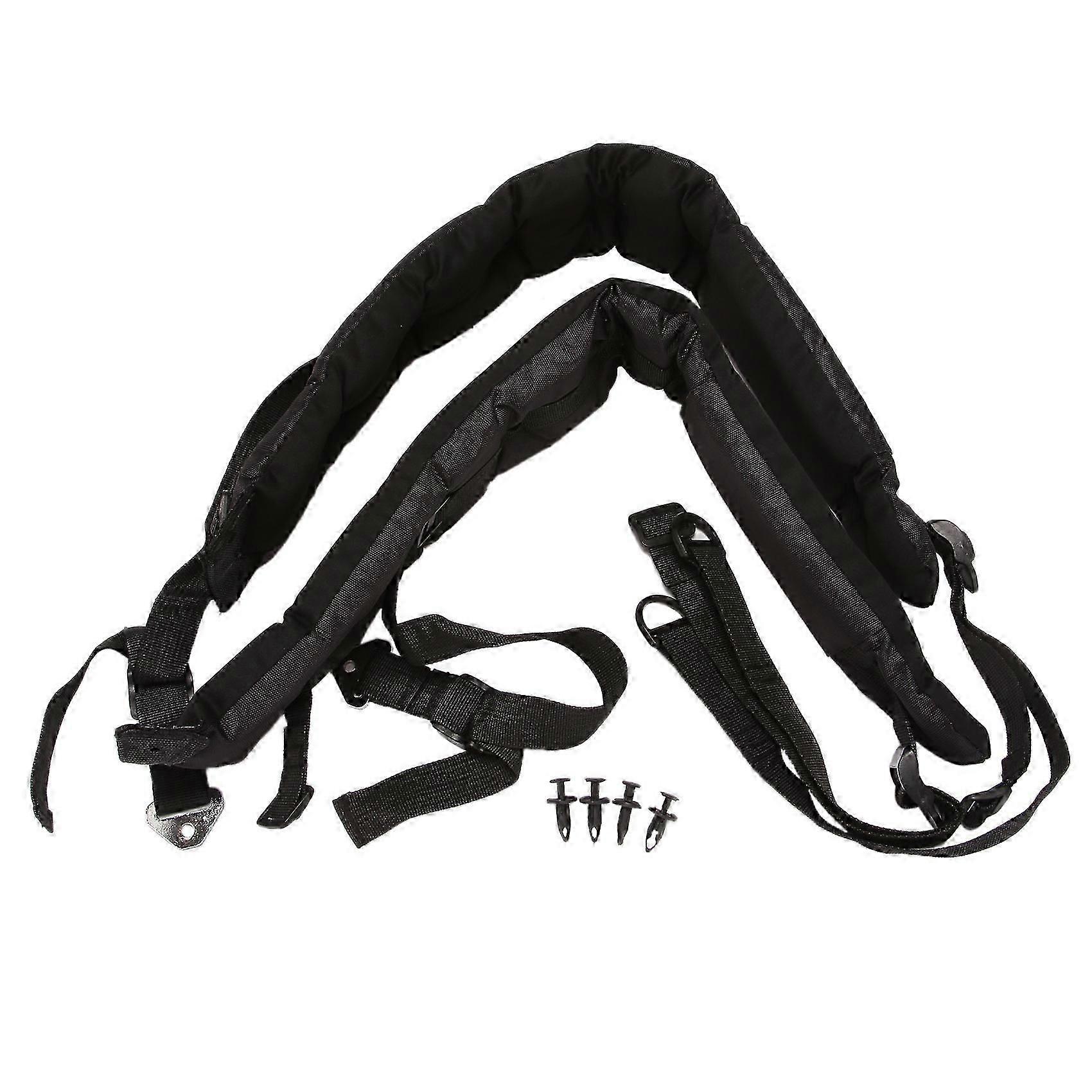 κατάλληλο για Echo Backpack Blower Blower Strap Kit, 2 ιμάντες αριστερά δεξιά / PB-760LNH PB-770H PB-770T / P021046661 P021046660