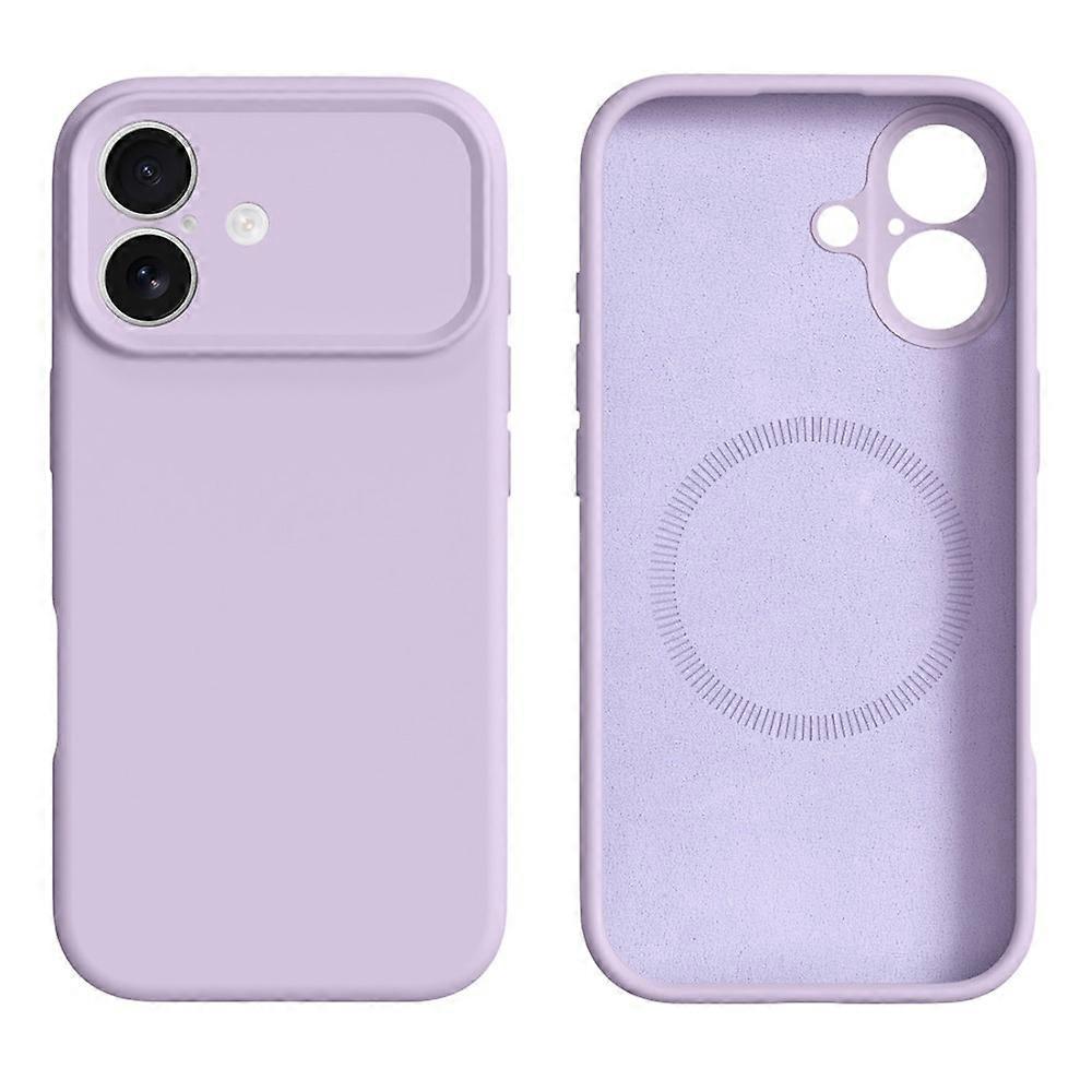 Compatible For iPhone 17 Case Compatible with MagSafe Precise Cutouts Liquid Silicone Protective Back Cover