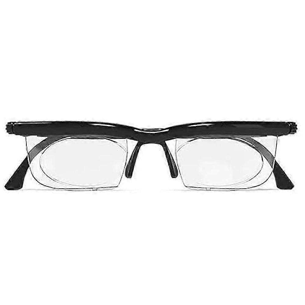 Flex Focus Adjustable Glasses Variable Focus Distance Vision Reading Eyeglasses