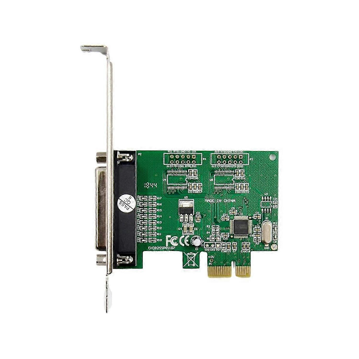 Controller Card ST38 PCIe X1 CH382L DB-25 Pin for LTP Print Terminal