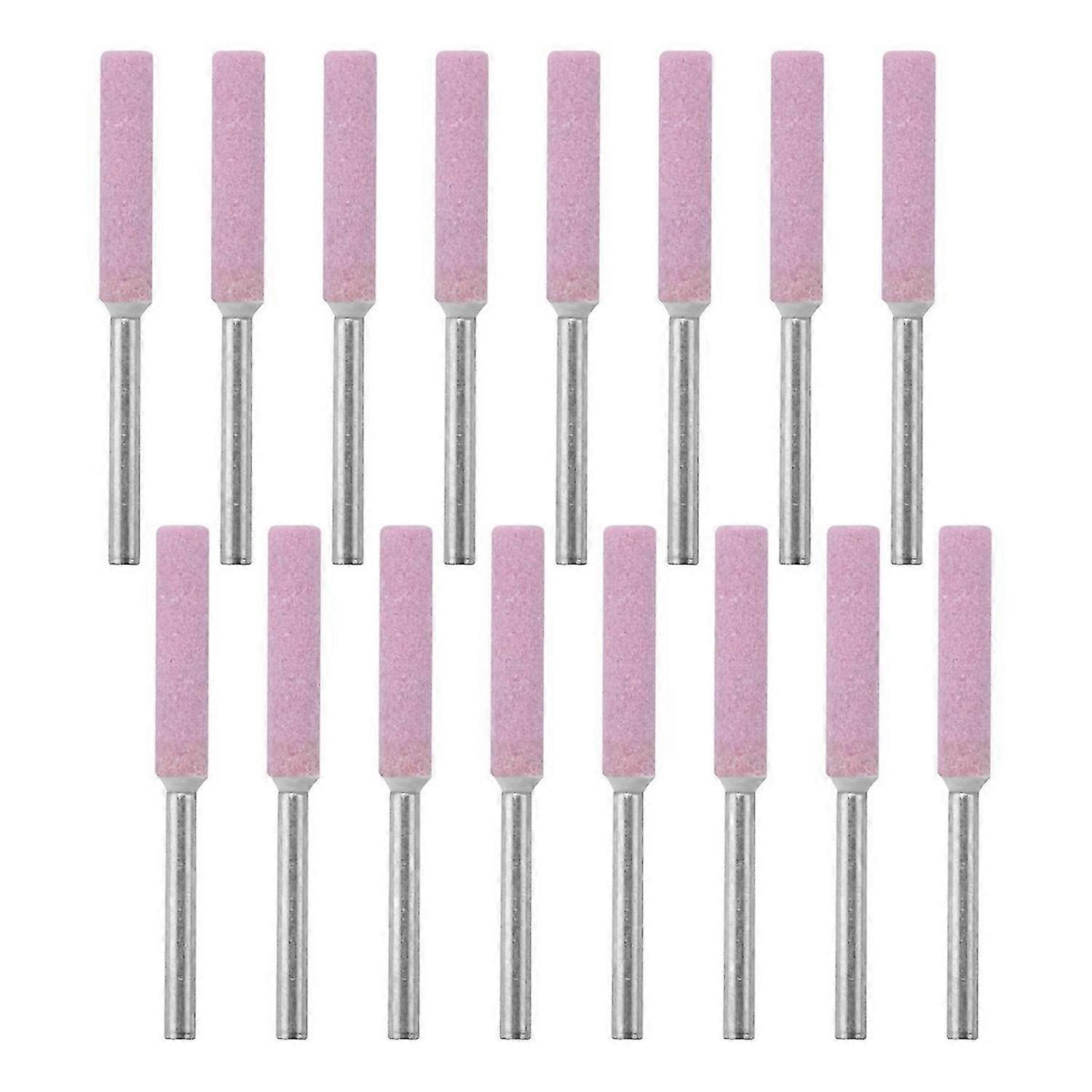 16Pcs Chainsaw Sharpener Grinding Stones 4.8mm Sharpening Tool