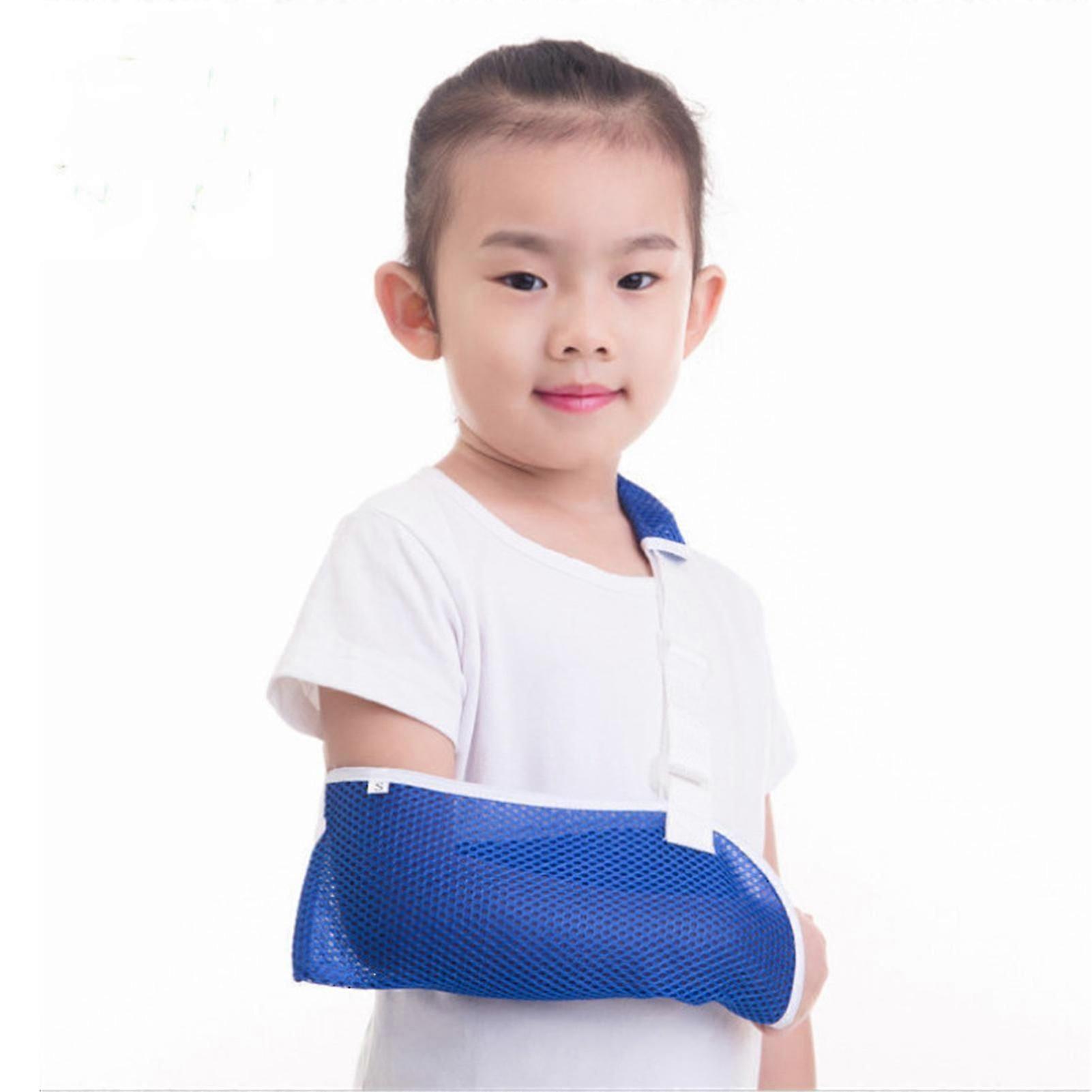 Kids Shoulder Sling Arm Immobilizer Children Adjustable Medical Rotator Cuff for Broken Arm Shoulder Injury