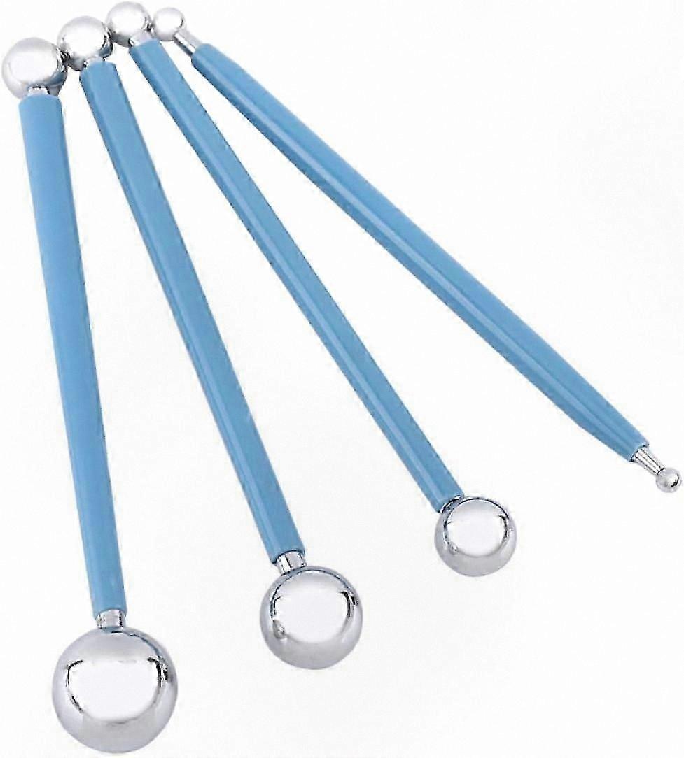 Dual-Tip Clay Tool for Cake Decorating and Art Modeling Projects