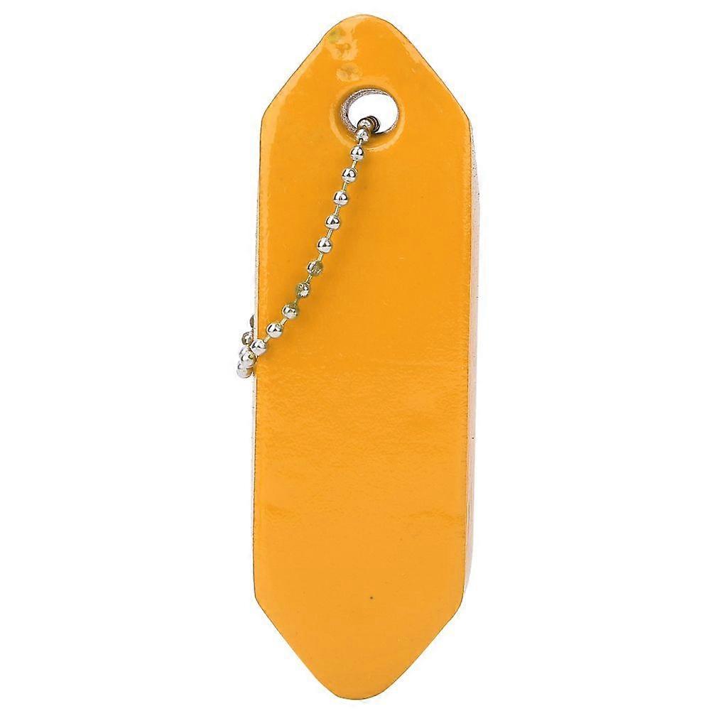High Density EVA Foam Anti Lost Float Keychain Floating Key Chain for Boating Kayaking Water Sports(Yellow )