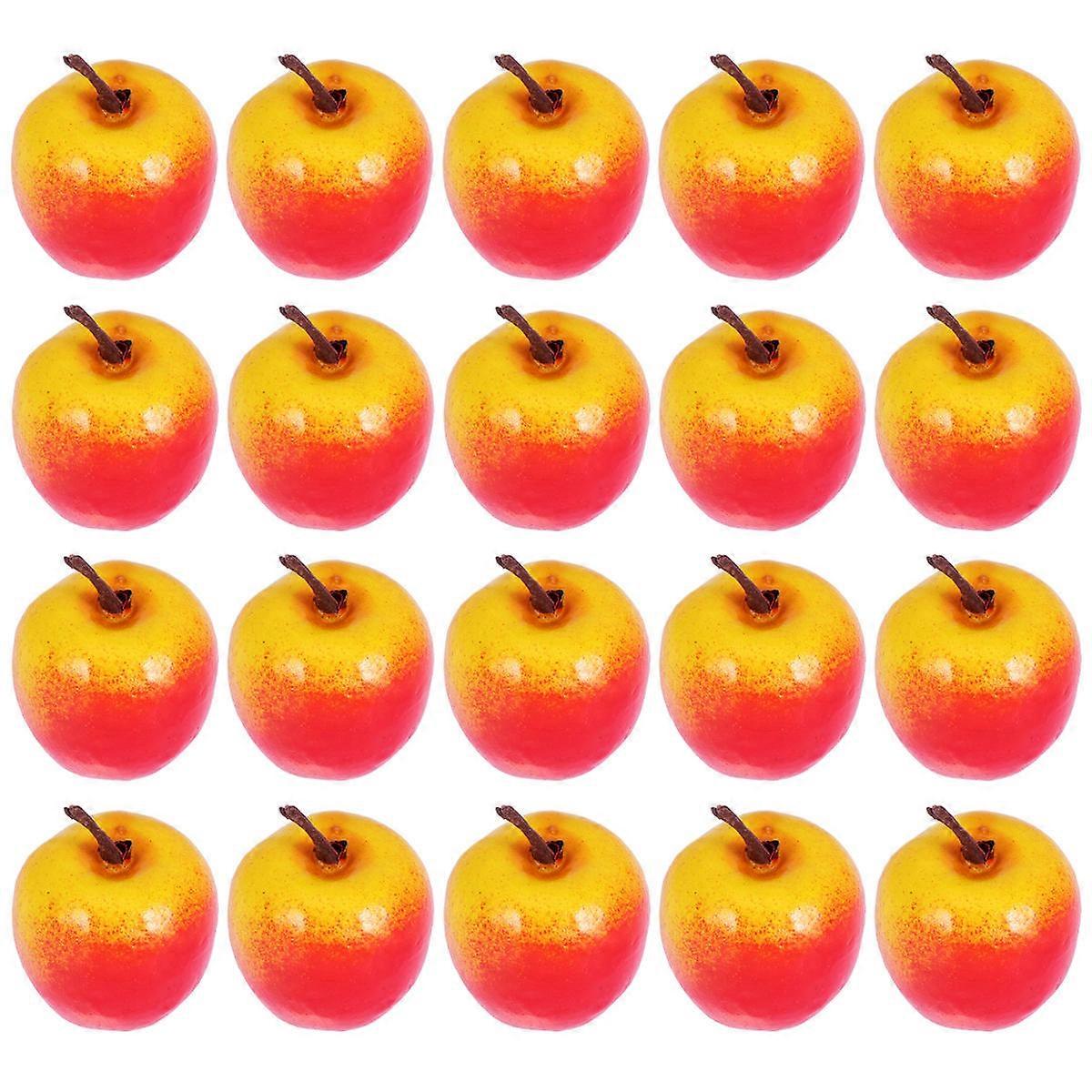 Mini Red Imitation Model Decoration 20Pcs in One Bag