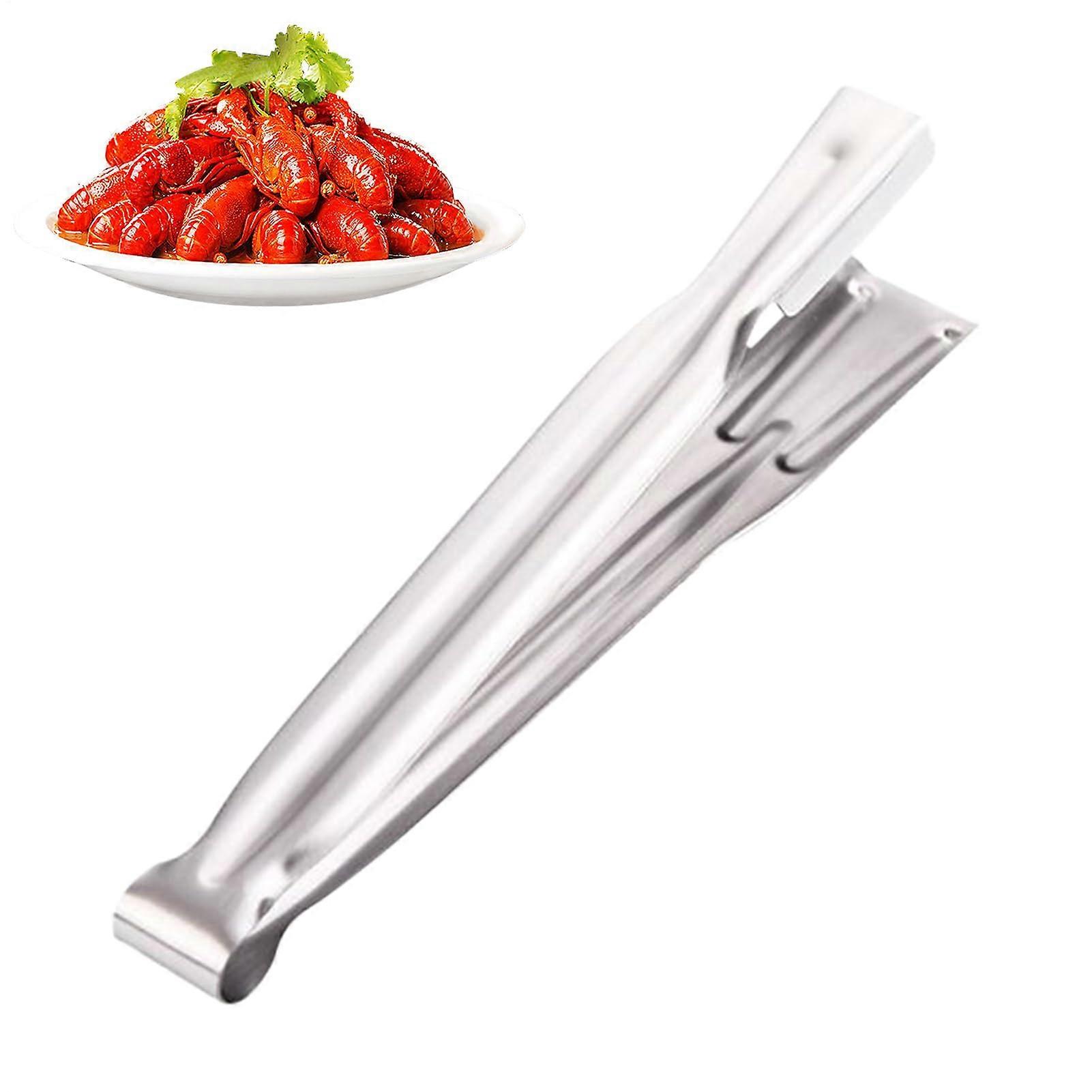 Peeler Tool Stainless Steel Peeler And Kitchen Tongs For Peeling Seafood MultiFunctional Kitchen Tool For Bar