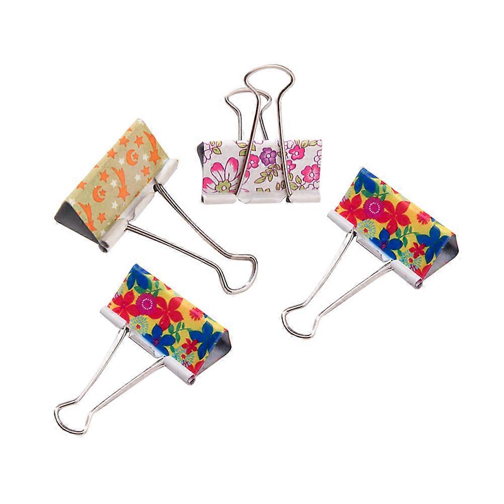 File Clips Long Tail Clip for Paper Organizing 24Pcs Multicolor Binder Clips