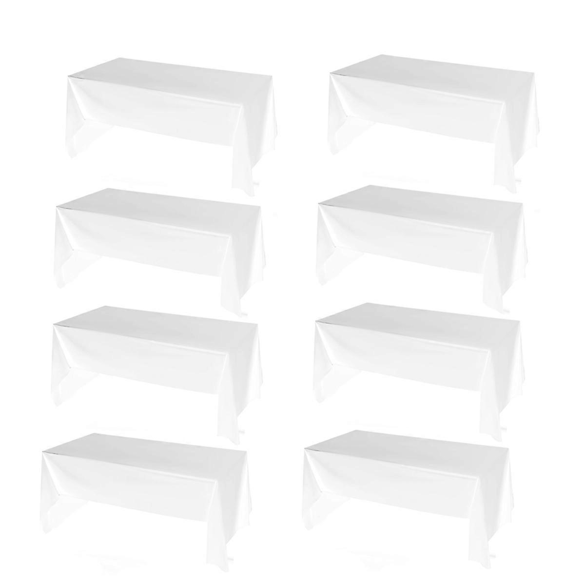 Plastic Disposable Tablecloth 54 x 108 inch, Table Cloth Rectangle