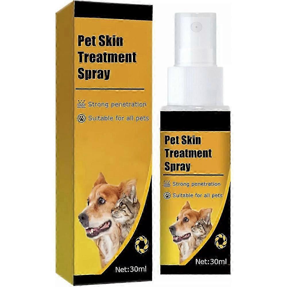 Cassiel Pet - بخاخ جلد والقطط ، بخاخ العناية ببشرة الأليفة ، بخاخ مهدئ طبيعي