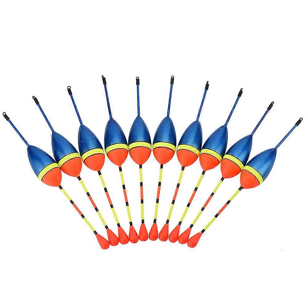 10Pcs/Set Carp Fishing Float Bobbers Hooks Freshwater Saltwater Floating Tackle Tool