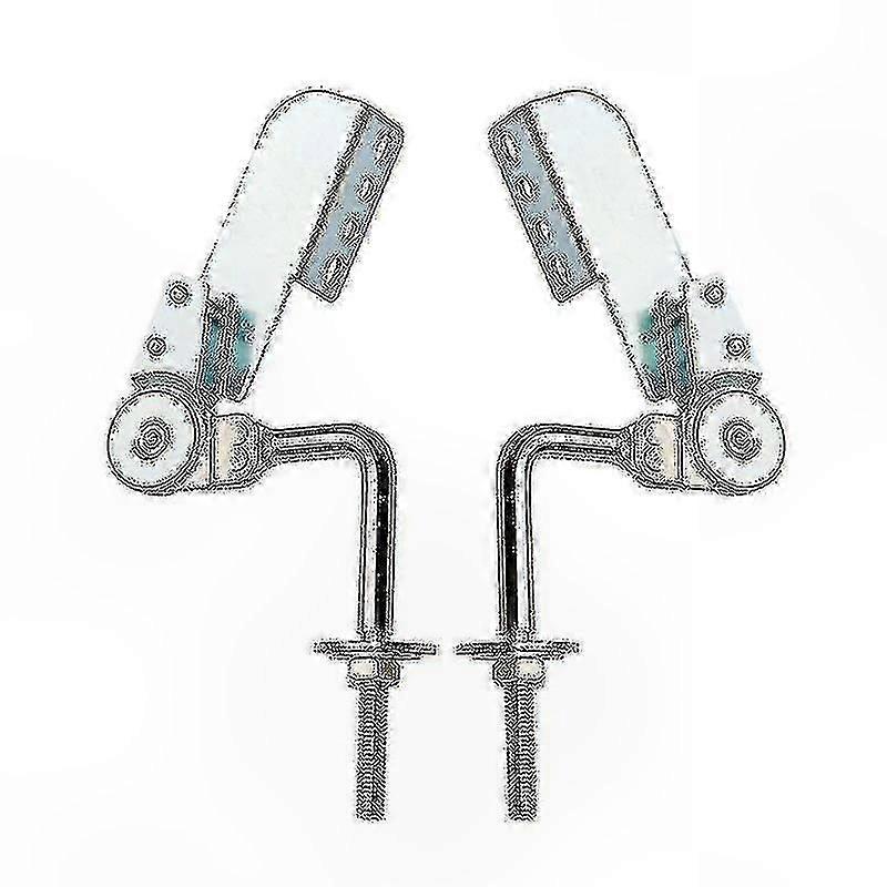 2pcs Adjustable Sofa Headrest Hinge for Height and Angle, Multifunctional Ratchet Hardware 90 Degree