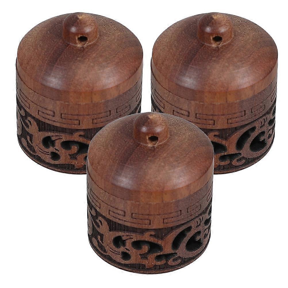 Lantern Shape Wooden Aroma Pendant for Essential Oil Diffuser 9Pcs