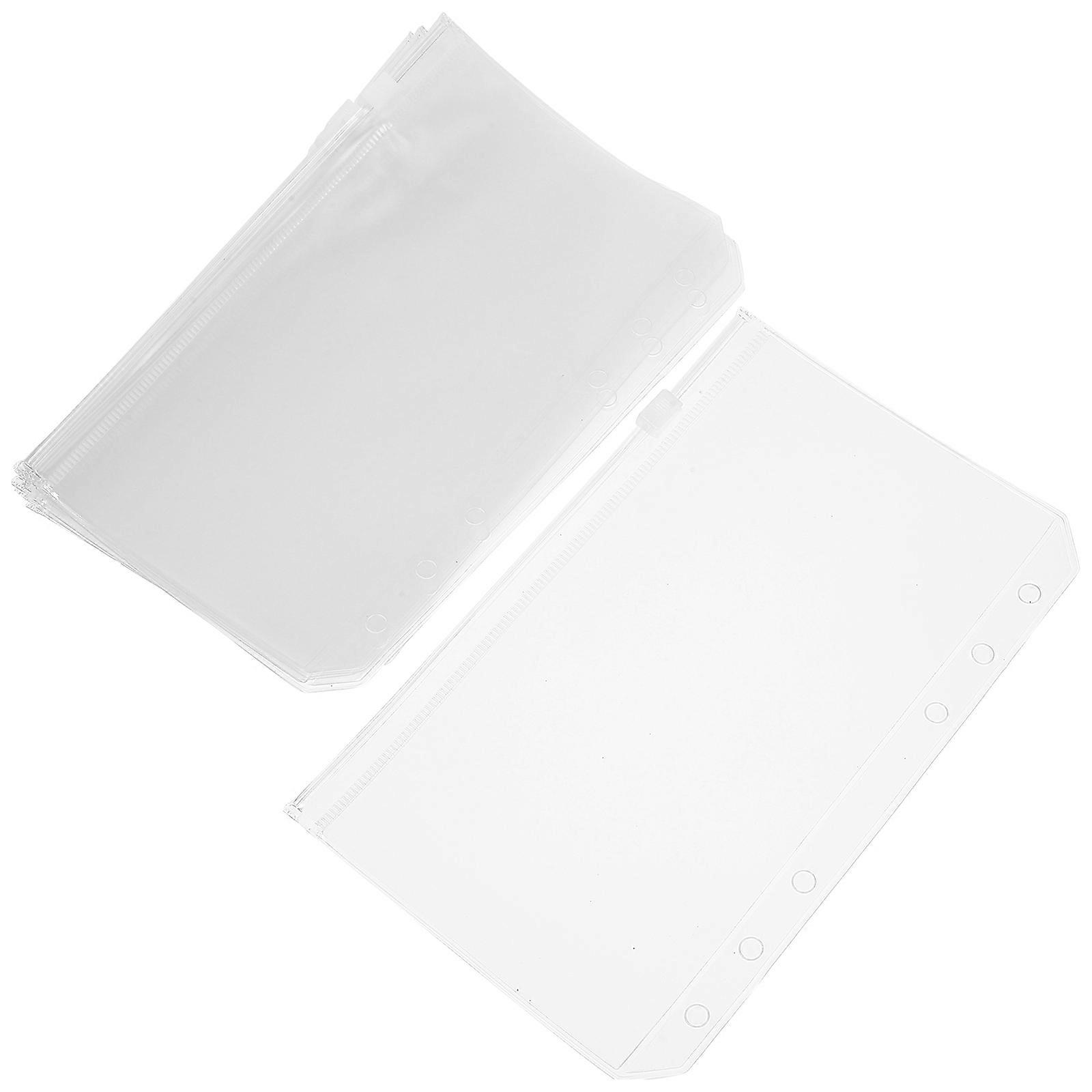 Budget Binder Insert Transparent PVC Multi-Use Pocket 24Pcs
