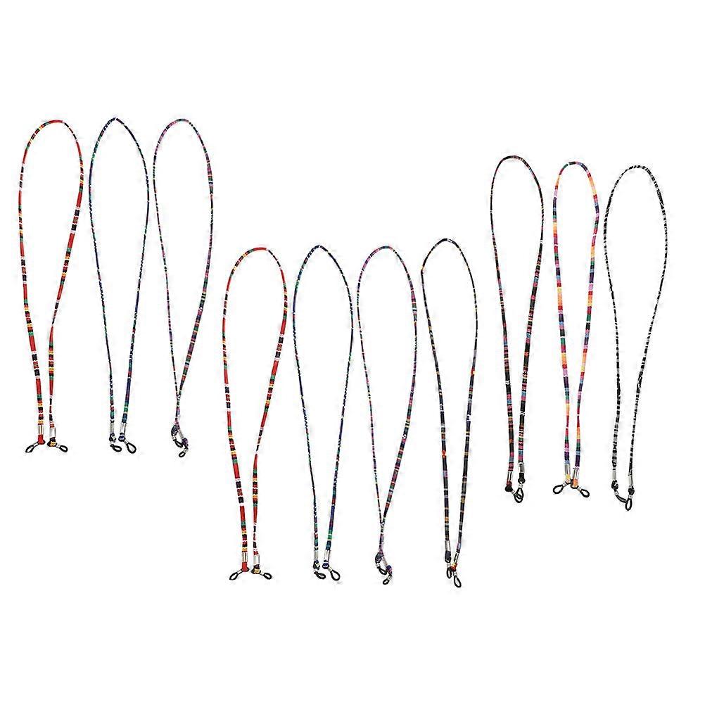 Glasses Chain Polyester Cotton Hanging Chains for Glasses 20Pcs Mixed Color