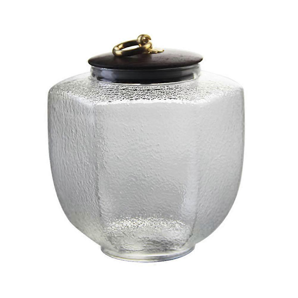 Sealed Canisters for Kitchen Storage 3Pcs Transparent Glass Jars