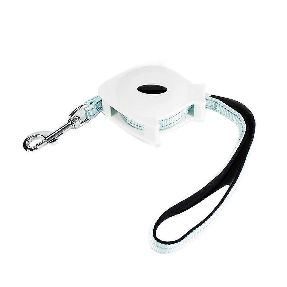 Multifunction Dog Leash Extending Pet Leash For Walking Dogs And Cats Size From Durable Materials In White Featuring Retractable Design 1Pcs