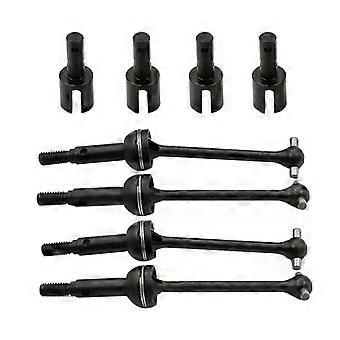 ABVO-8Pcs Metal Aço Caixa de Engrenagens Junta Copo Diferencial Conjunto Eixo de Transmissão CVD Para LC RACING PTG-2 PTG2 1/10 RC Peças de Atualização de Carro