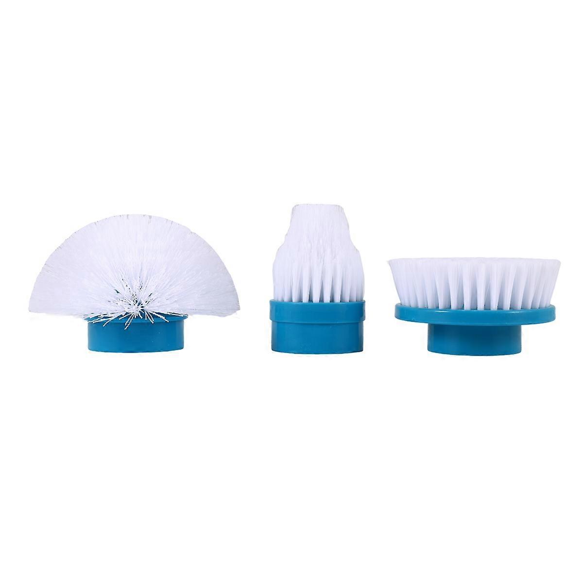 3Pcs Electric Cleaning Brush Heads Tile Bathroom Multi-Purpose