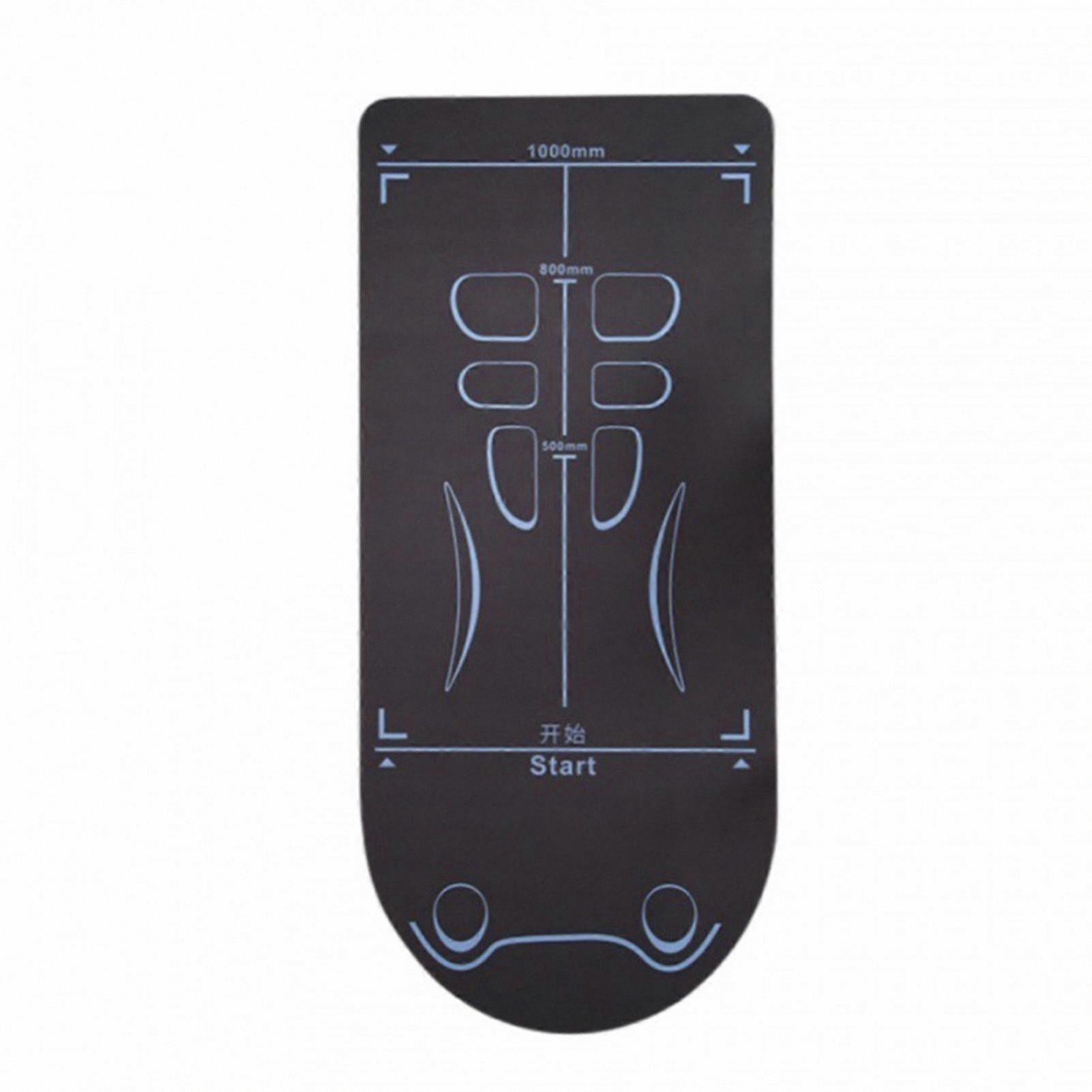 Anti-Slip Abdominal Roller Mat with Stable Grip for Yoga and Core Workouts