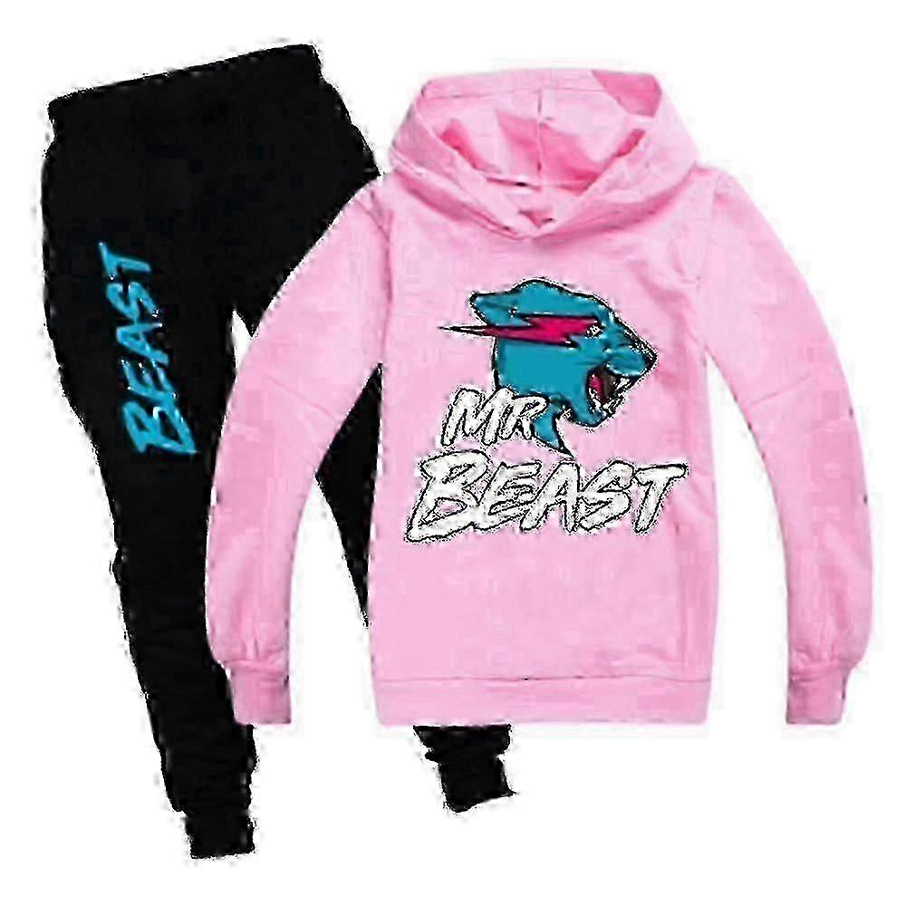 السيد الوحش البرق القط الاطفال الأولاد البنات رياضية البلوز هوديي الركض السراويل الزي 2PCS / مجموعة