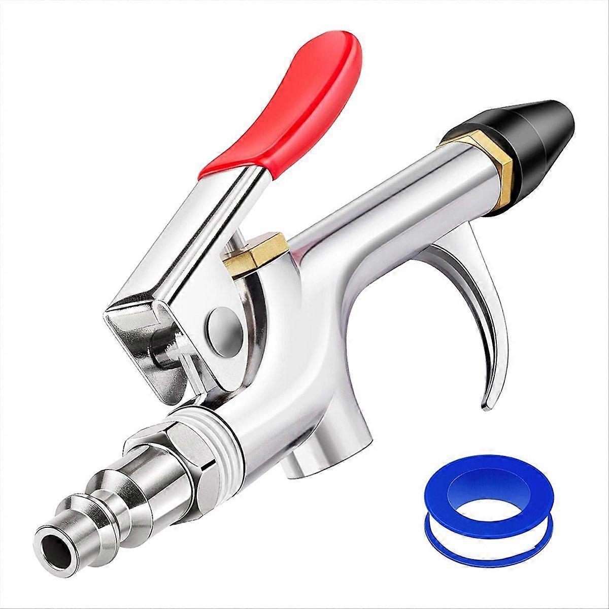 Air Blow Set, Two-Way Air Nozzle Blow , 1/4-Inch for Dust Removal and Air Inflating