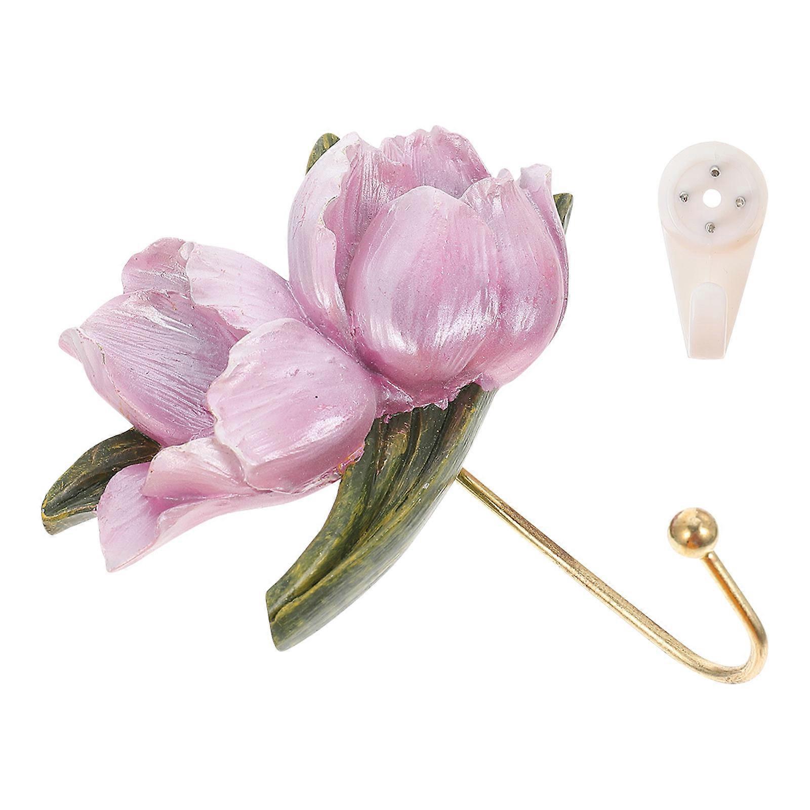 Home Use Artistic Decoration Wall Hanger Flower Shaped Storage Hook